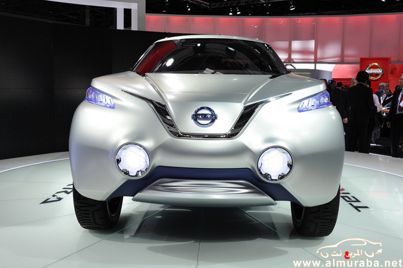 نيسان تيرا 2013 تكشف نفسها في معرض باريس وتعمل بخلايا الطاقة الهيدروجينية Nissan TeRRa 3